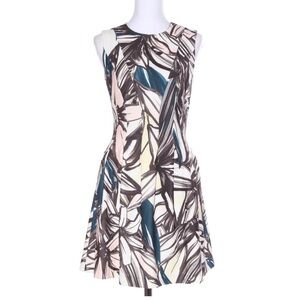 H&M wild floral printed dress size 6 in great condition!